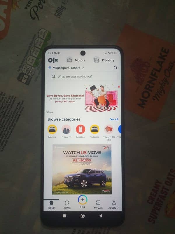 Redmi note 9 pro 6+ 128 GB 0