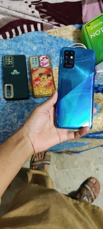 Infinix Note 8 with box charger 6/128 gb 7