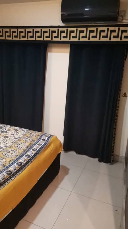 Per day one bed appartment available for rent phase 7 1