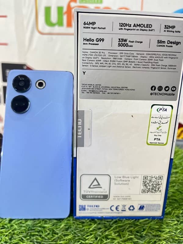 Tecno camon 20 pro 8/256 2