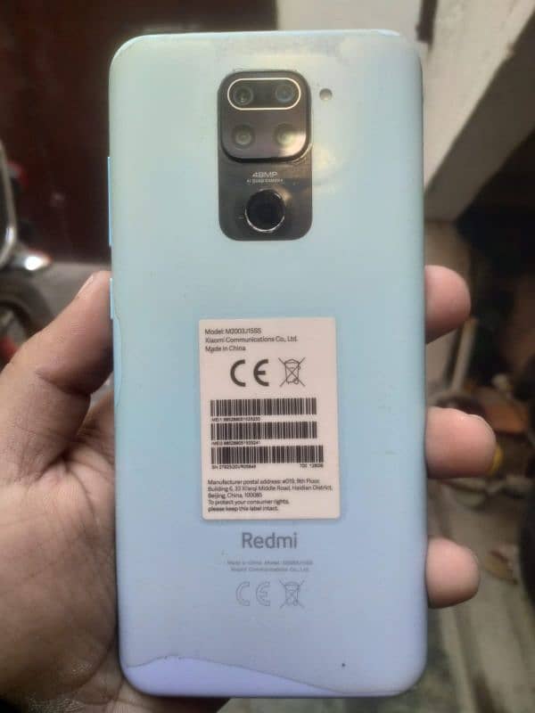 Redmi Note 9 [ 4+2/128 ] dual Sim PTA Approved 2