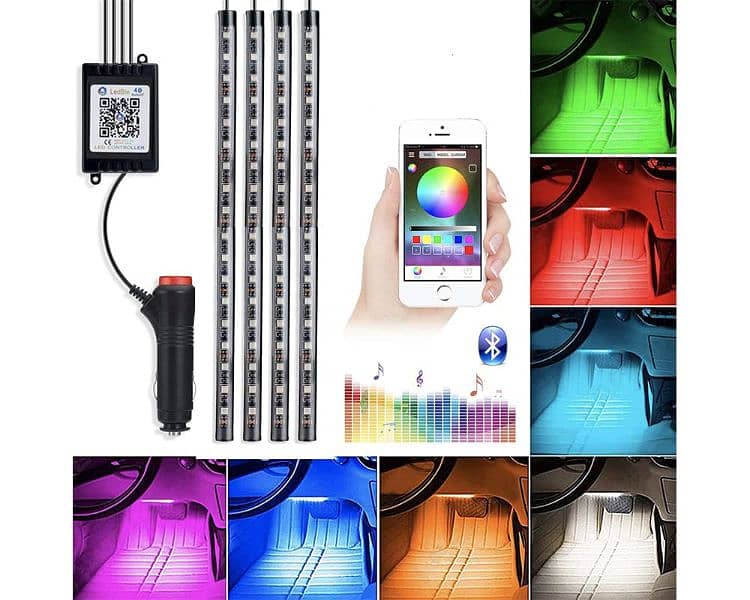 Car interior light / atmospheric lights / Bluetooth mobile 0