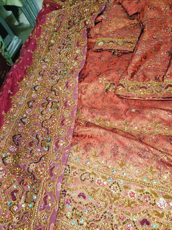 Bride Lehnga Laal Jora With Heavy Work 3