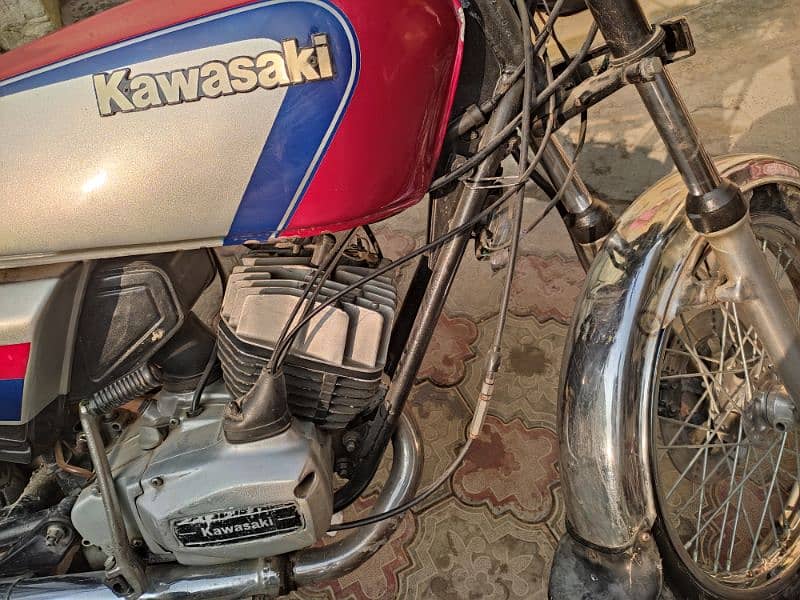 Kawasaki gto125 Peshawar nmbr 1