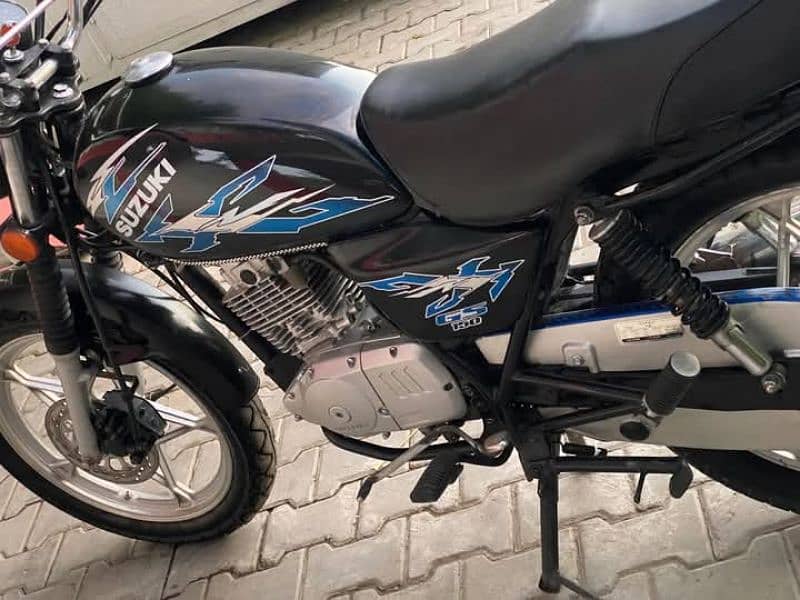 Suzuki 150 bike Lahore register 3