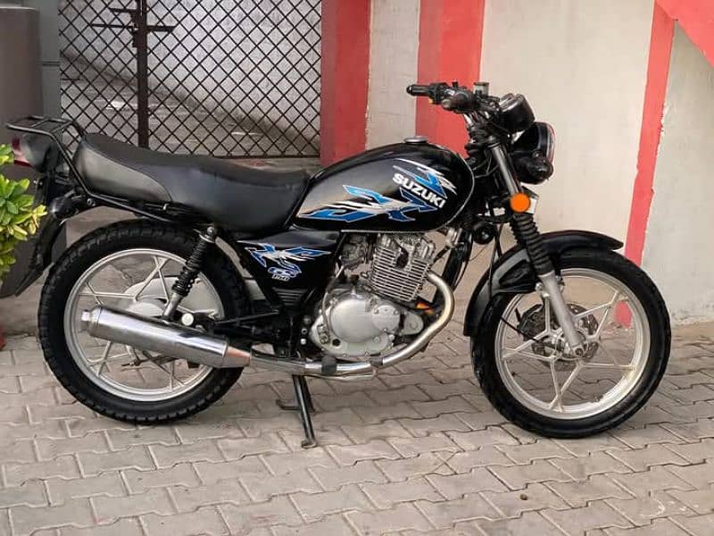 Suzuki 150 bike Lahore register 5