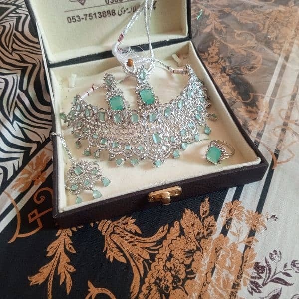 bridal jewelry set like new 2