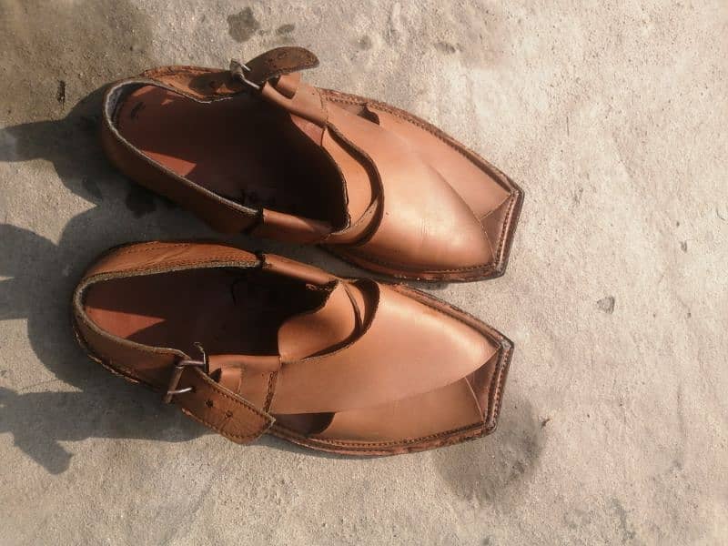 Peshawari chappal Brown color 0