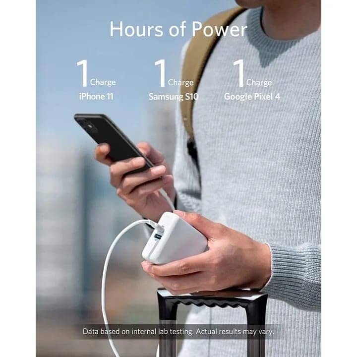 Anker PowerCore Fusion III PIQ 3.0, 18W USB-C Portable Charger 2-in-1 1