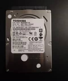 Laptop Hard 1TB Toshiba 0324-84-85-647