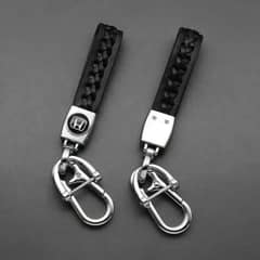 Leather Strap Car Logo Key Chain