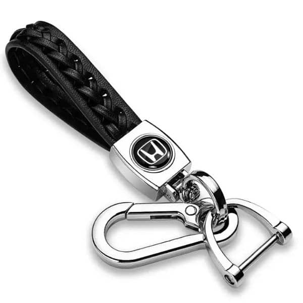 Leather Strap Car Logo Key Chain 2