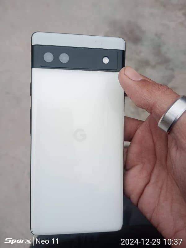 pixel 6a (single sim official pta)for sale 2