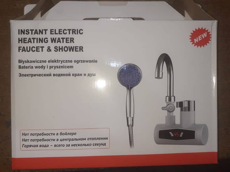 Electric water Heating Faucet with fitting 0