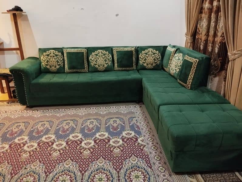 Corner L Shape 7-Seater Sofa 1