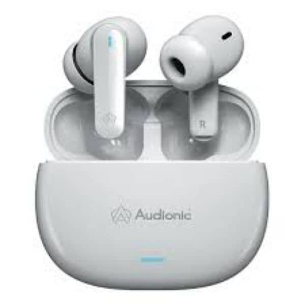 Audanic earbud 425 Quad Mic Enc wireless earbuds with 40h play time 0