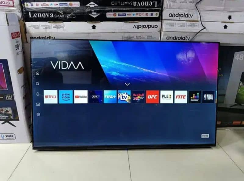 1 Year Warranty 55" 65" INCH SMART LED TV 4k voice control 7