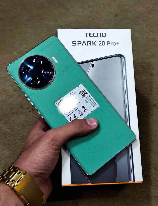 Tecno Spark 20 Pro Plus - Complete Box - 8+8/256 - 08 Month Warranty 0