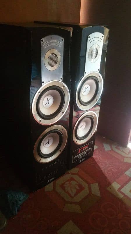 Xtreme amazing 4 plus Powerfull bass sound system 03442085434 3