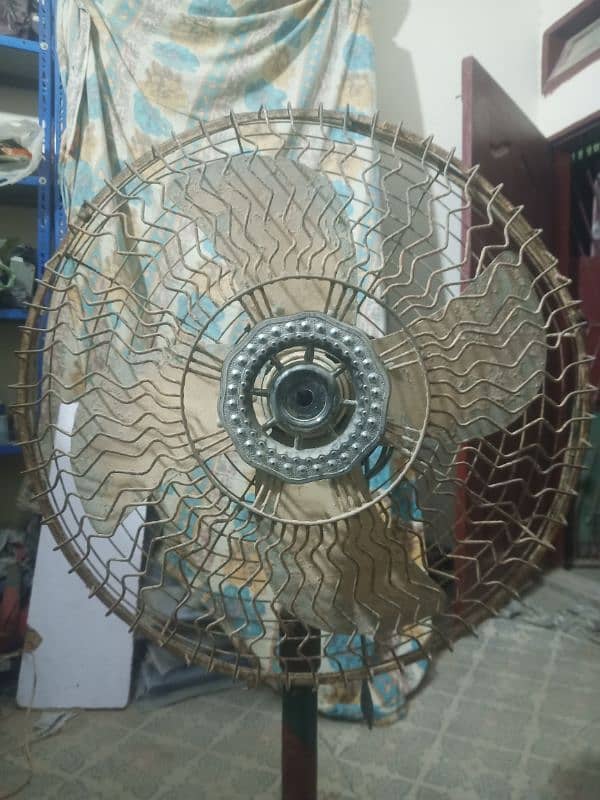 Pedestal fan heavy metal 1