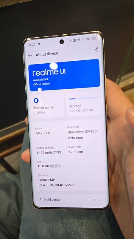 REALME GT5PRO  16+16/256 APPROVED 4