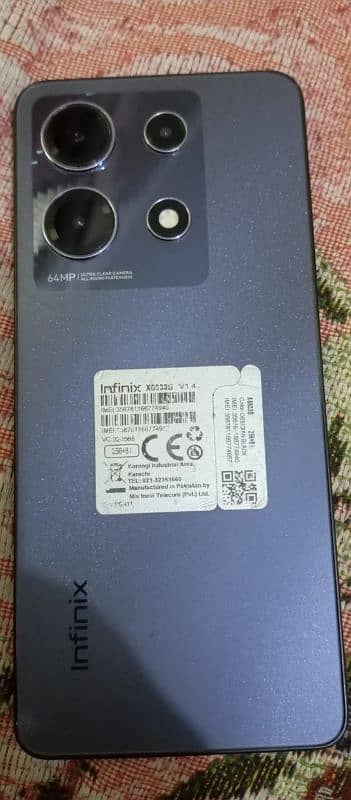 Infinix note 30 fresh condition 4