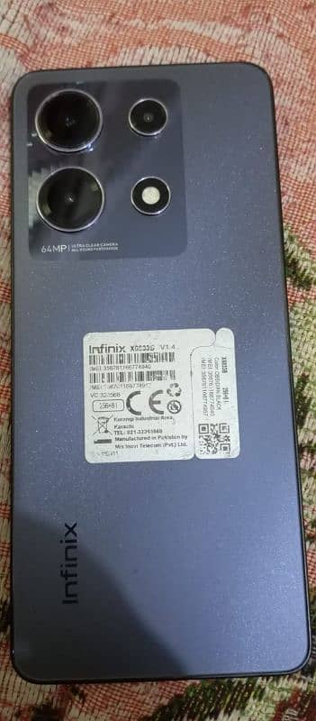 Infinix note 30 fresh condition 5