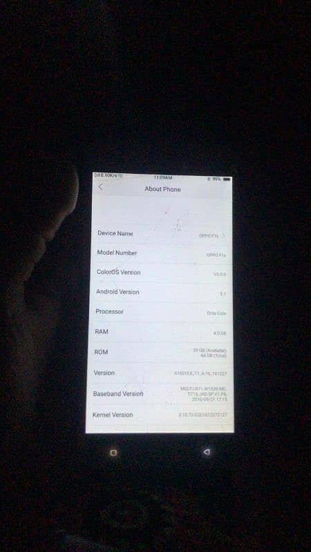 oppo f1s 6/64 urgent sale 0