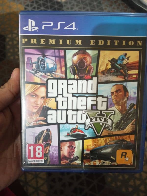 Gta 5,fifa 23 and fifa 21 for ps4 2