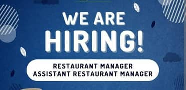 Restaurant Manager Required