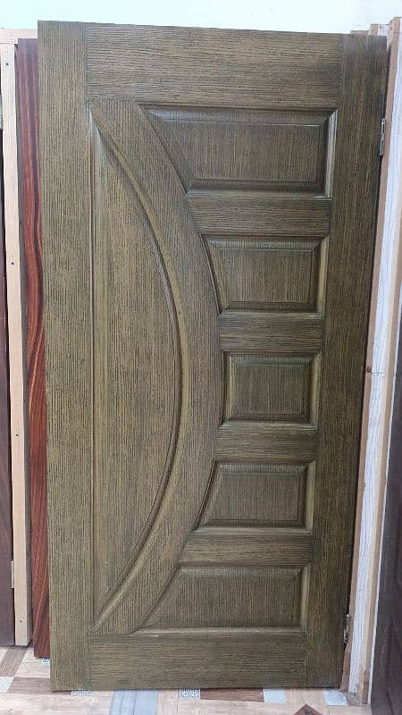 fiberglass door's Upvc doors Wood doors. 5