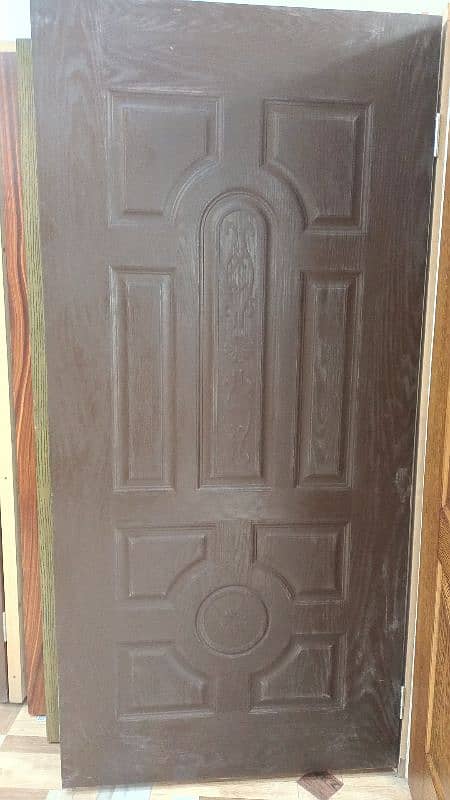 fiberglass door's Upvc doors Wood doors. 6