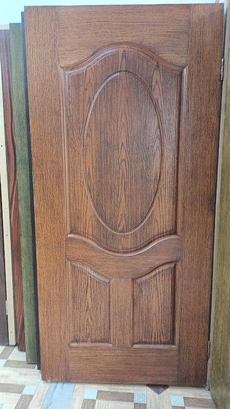 fiberglass door's Upvc doors Wood doors. 8