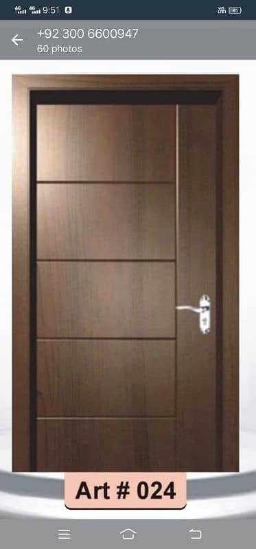 fiberglass door's Upvc doors Wood doors. 18