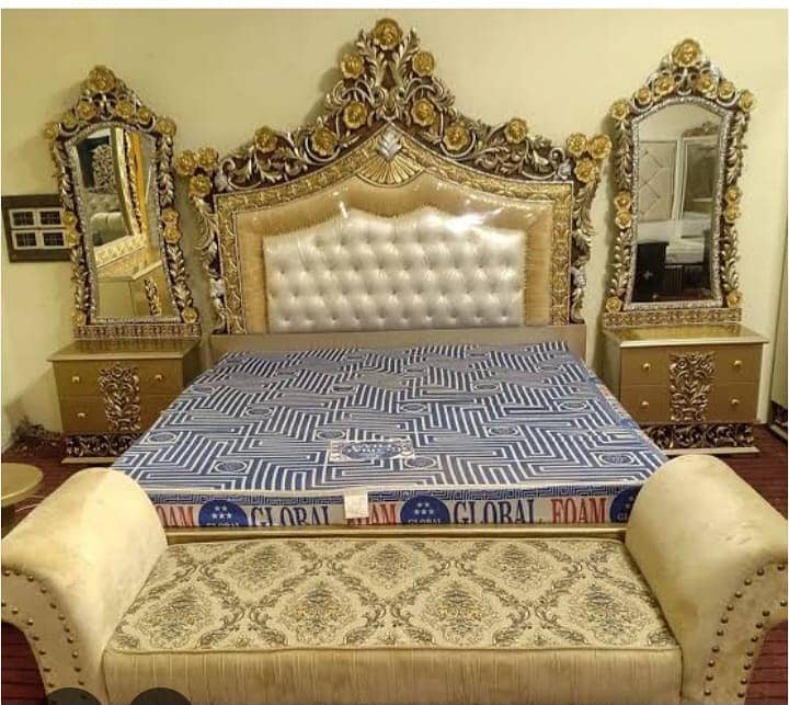 Bed/ Bed Set/Dressing Table / Bed Side Tables / Complete Bed Set 0