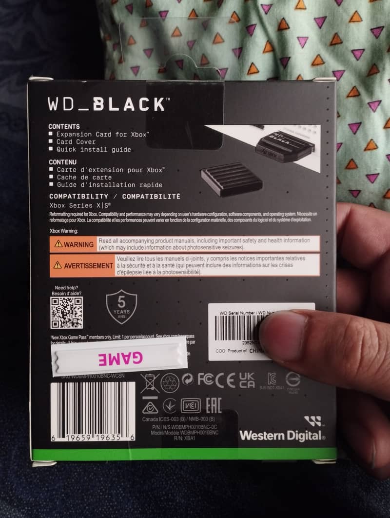 WD_BLACK C50, 1TB XBOX X/S EXPANSION CARD, BRAND NEW, NEGOTIABLE 1