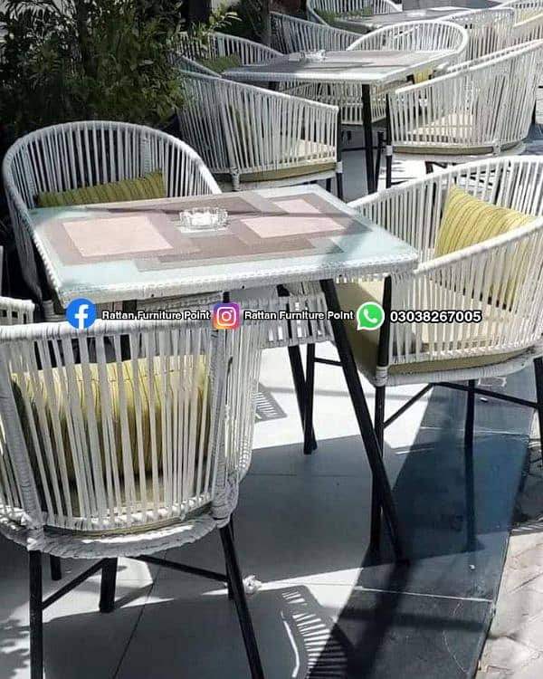 Outdoor rattan furniture Garden rooftop chair sofa swing 13