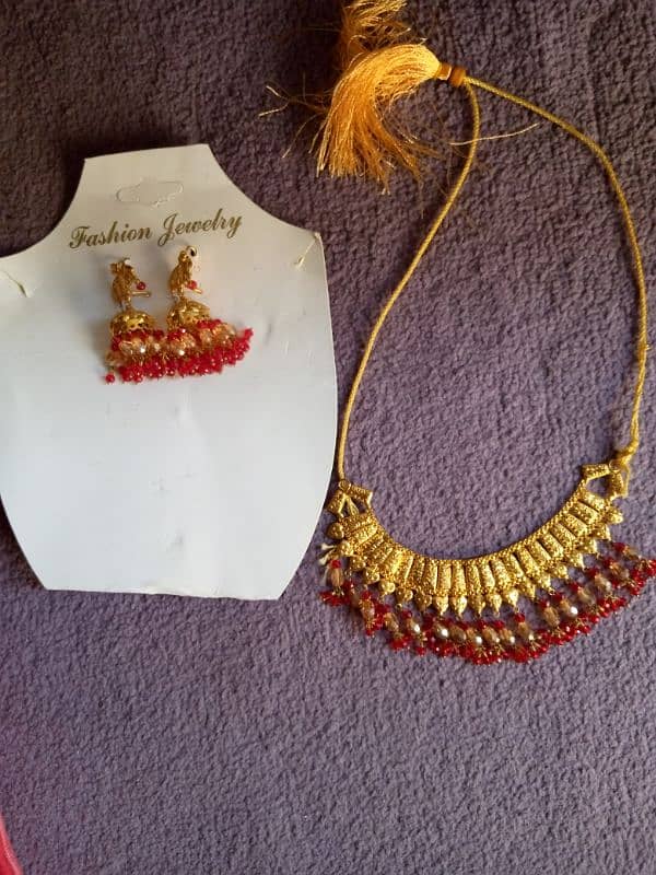 Gold Water Jewellery Set 0