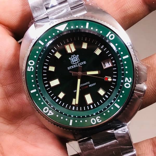 New Original Steeldive Seiko automatic movement Watch 2