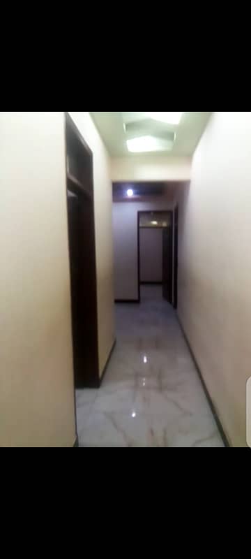 2nd floor 3 room flat for rent Allah Wala town korangi Crossing 1