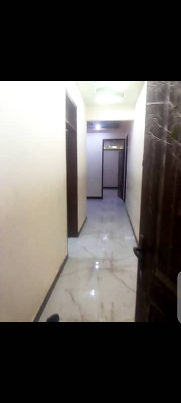 2nd floor 3 room flat for rent Allah Wala town korangi Crossing 2