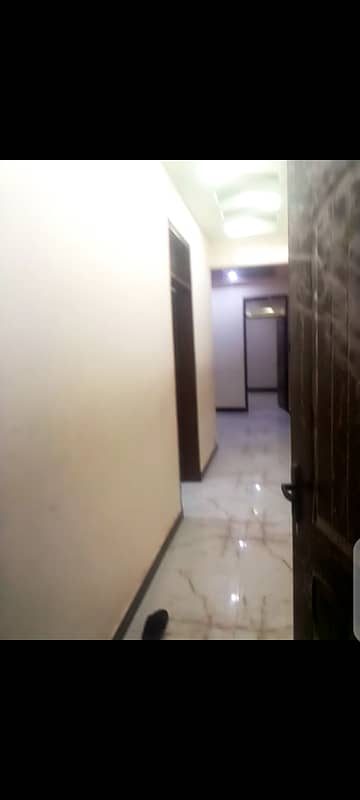 2nd floor 3 room flat for rent Allah Wala town korangi Crossing 3