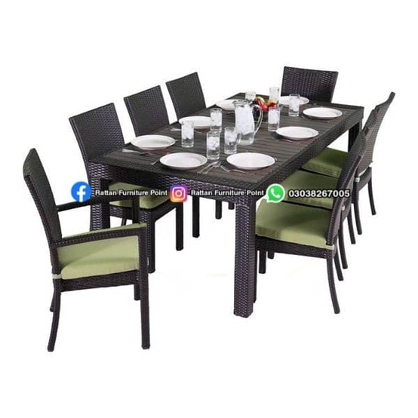 coffee set outdoor indoor garden rattan furniture 12