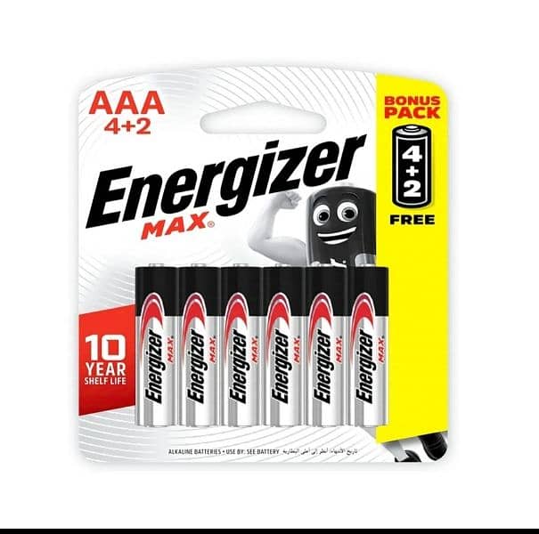 ENERGIZER AAA4+2 1