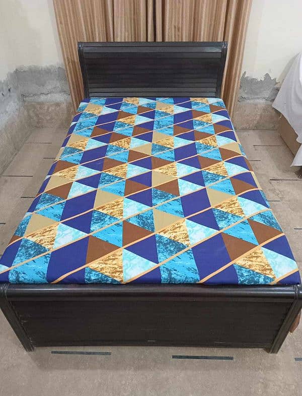 Single Bed Wooden 2