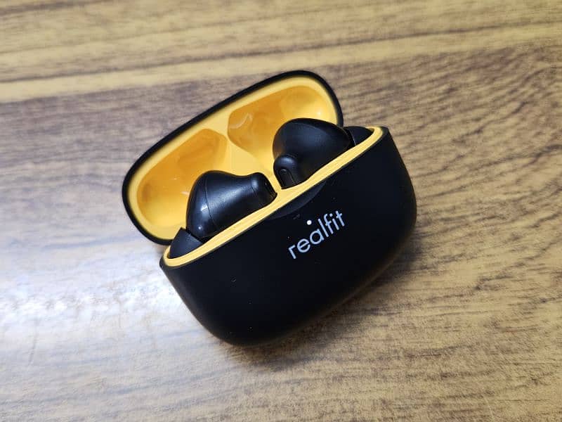 Black and Yellow ANC Air Pods 0