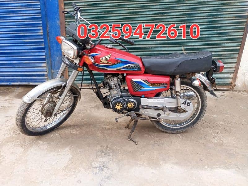 Honda 125.96 model . enjin ok sound bike ok 1