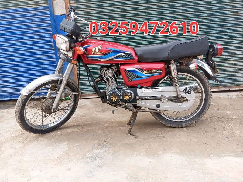 Honda 125.96 model . enjin ok sound bike ok 2