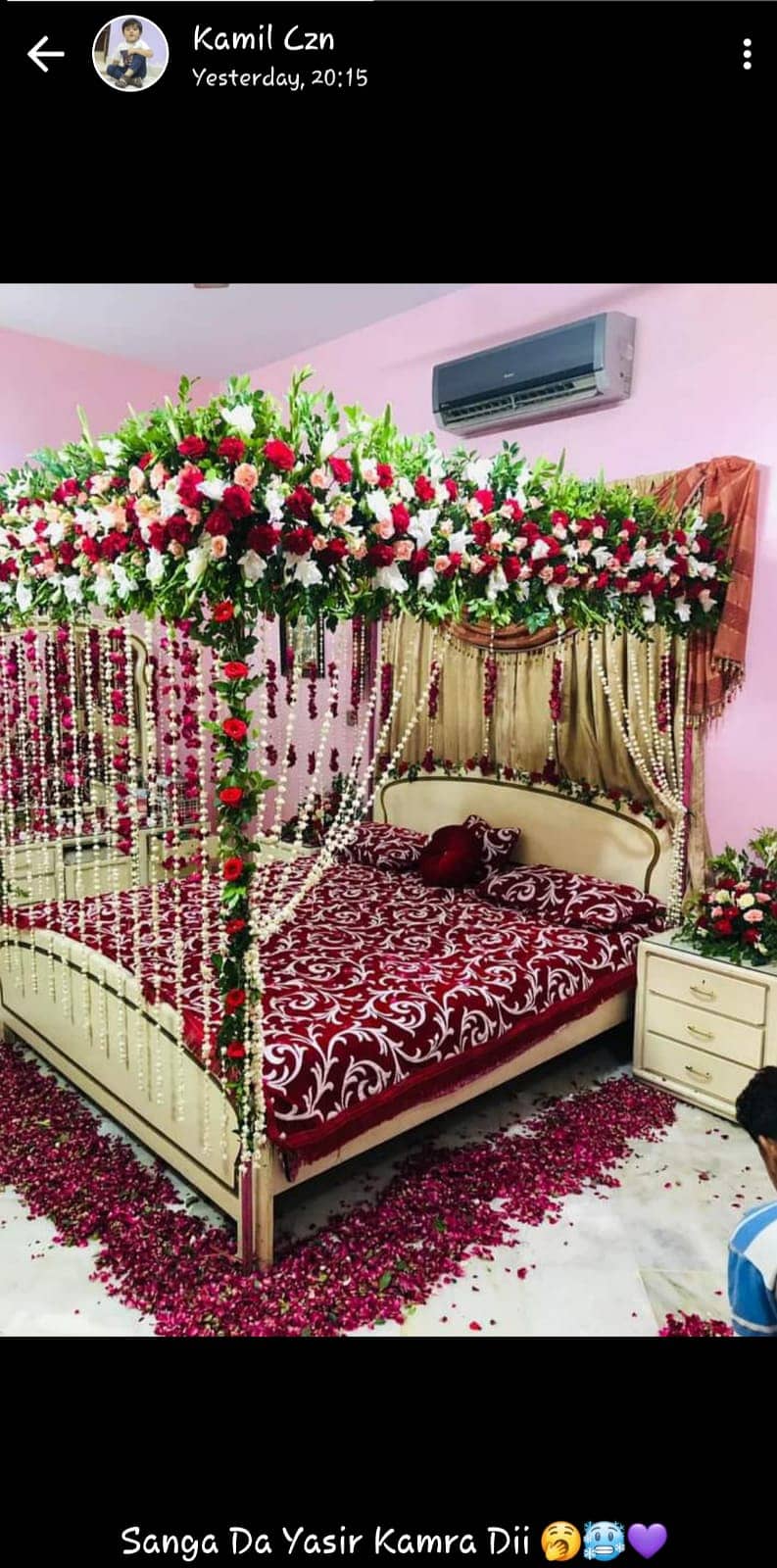 Nikkah decoration/barat decor/mehndi decor/event decoration/car decor 14