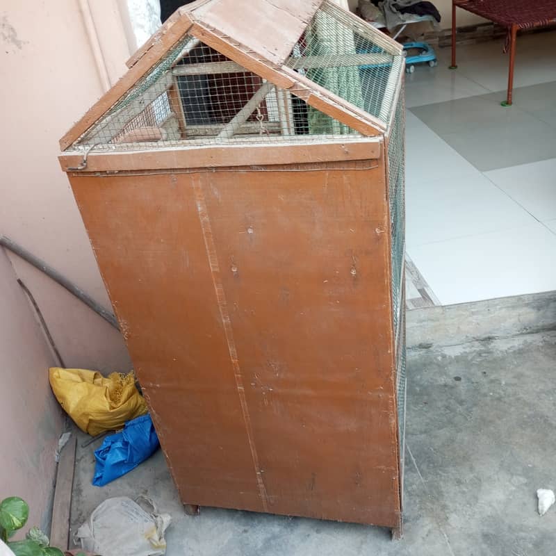 Wooden Cage for birds 2